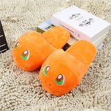 Women Anime Cartoon Pokemon Slippers Lovers Warm Woman Slippers Elf Ball Pikachu Go Plush Shoes Home House Slippers Children