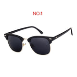 YOOSKE Classic Polarized Sunglasses Men Women Retro Brand Designer High Quality Sun Glasses Female Male Fashion Mirror Sunglass