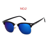 YOOSKE Classic Polarized Sunglasses Men Women Retro Brand Designer High Quality Sun Glasses Female Male Fashion Mirror Sunglass