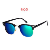 YOOSKE Classic Polarized Sunglasses Men Women Retro Brand Designer High Quality Sun Glasses Female Male Fashion Mirror Sunglass