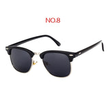 YOOSKE Classic Polarized Sunglasses Men Women Retro Brand Designer High Quality Sun Glasses Female Male Fashion Mirror Sunglass