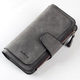 Baellerry Brand Wallet Women Scrub Leather Lady Purses High Quality Ladies Clutch Wallet Long Female Wallet Carteira Feminina