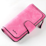 Baellerry Brand Wallet Women Scrub Leather Lady Purses High Quality Ladies Clutch Wallet Long Female Wallet Carteira Feminina