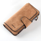 Baellerry Brand Wallet Women Scrub Leather Lady Purses High Quality Ladies Clutch Wallet Long Female Wallet Carteira Feminina