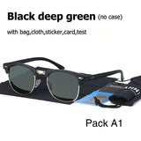 UV400 HD Polarized men women Sunglasses Classic fashion retro Brand Sun glasses Coating Drive Shades gafas De Sol Masculino