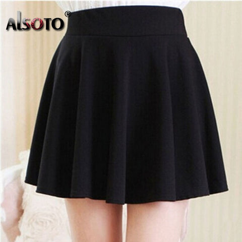 New 2018 Summer style sexy Skirt for Girl lady Korean Short Skater Fashion female mini Skirt Women Clothing Bottoms