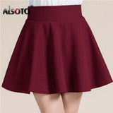 New 2018 Summer style sexy Skirt for Girl lady Korean Short Skater Fashion female mini Skirt Women Clothing Bottoms