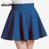 New 2018 Summer style sexy Skirt for Girl lady Korean Short Skater Fashion female mini Skirt Women Clothing Bottoms