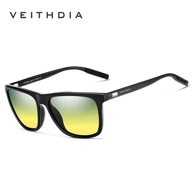 VEITHDIA Brand Unisex Retro Aluminum+TR90 Sunglasses Polarized Lens Vintage Eyewear Accessories Sun Glasses For Men/Women 6108