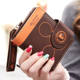 Women small wallet cartoon mickey cute coin purse hasp card holder womens wallets and purses female wallets famous brand