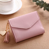 Long Wallet Women Purses Tassel Fashion Coin Purse Card Holder Wallets Female High Quality Clutch Money Bag PU Leather Wallet