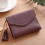 Long Wallet Women Purses Tassel Fashion Coin Purse Card Holder Wallets Female High Quality Clutch Money Bag PU Leather Wallet