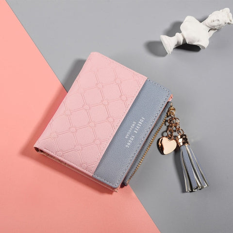 2018 New Women's Cute Fashion Purse Leather Long Zip Wallet Coin Card Holder Soft Leather Phone Card Female Clutch