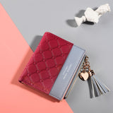 2018 New Women's Cute Fashion Purse Leather Long Zip Wallet Coin Card Holder Soft Leather Phone Card Female Clutch