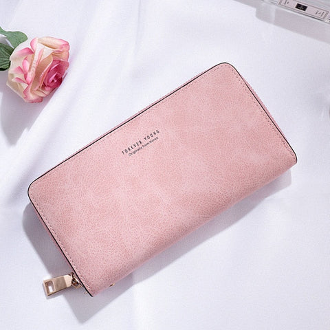 Brand Designer Wristband Wallets Women Many Departments Clutch Wallet Female Long Large Card Purse Ladies Handbag