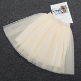 Puffy New Arrival 5 Layer Fashion Women Tulle Skirt Tutu Wedding Bridal Bridesmaid 2018 Overskirt Petticoat Lolita Saia