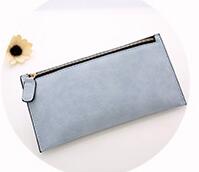 2018 Frans BA Ms. fashion Wallet Zipper bag simple Purse the new lady long wallet