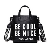 Female Designer Fashion Handbag Women Letter Soft Messenger Shoulder Bags Large Shopping Tote Ladies Crossbody Bag Purse SS7342