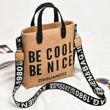 Female Designer Fashion Handbag Women Letter Soft Messenger Shoulder Bags Large Shopping Tote Ladies Crossbody Bag Purse SS7342