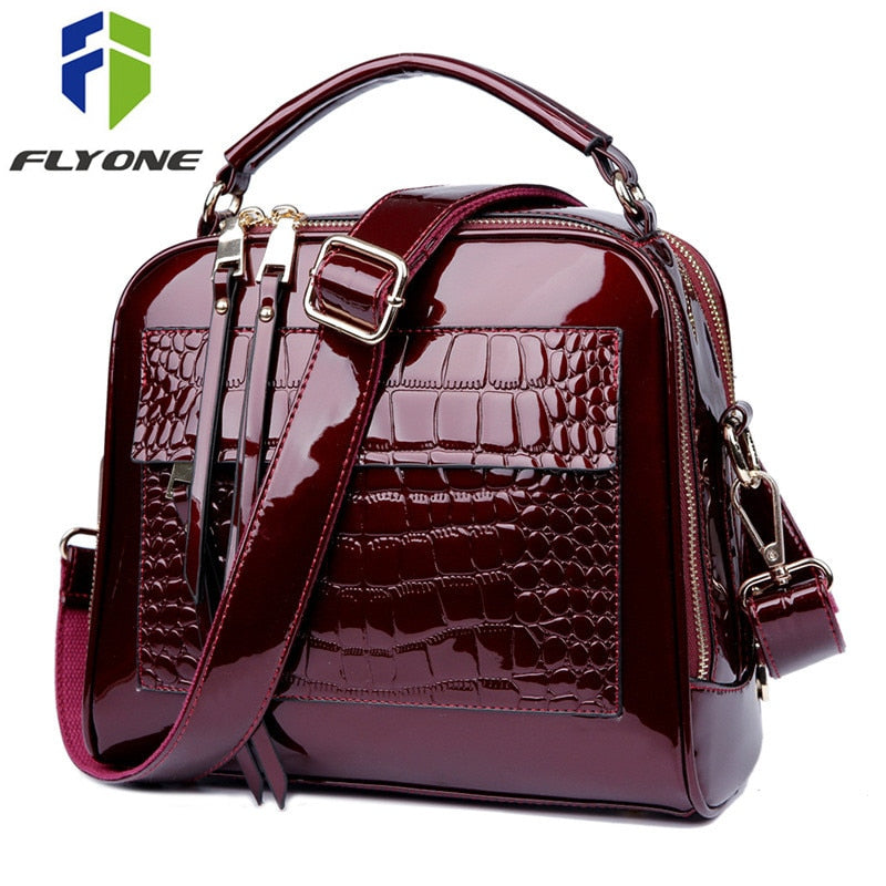 Luxury Handbags Women Bags Designer Crossbody Bags for Women Shoulder Bag Crocodile Leather Purse Bolsa Feminina Sac Main Femme