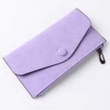 2018 matte leather women's wallet zipper bag vintage female wallet purse fashion card holder phone pocket long women wallet