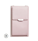 2019 New Women Casual Wallet Brand Cell Phone Wallet Big Card Holders Wallet Handbag Purse Clutch Messenger Shoulder Straps Bag