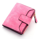 2018 Leather Women Wallet Hasp Small and Slim Coin Pocket Purse Women Wallets Cards Holders Luxury Brand Wallets Designer Purse